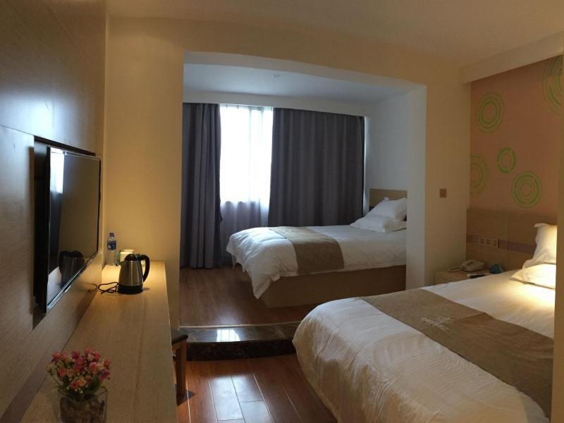 Greentree Inn Xi'An Railway Station Airport Bus Wulukou Subway Station Business Hotel Exterior foto