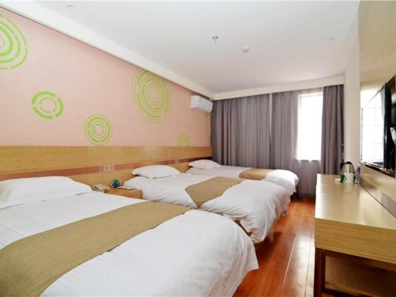 Greentree Inn Xi'An Railway Station Airport Bus Wulukou Subway Station Business Hotel Exterior foto