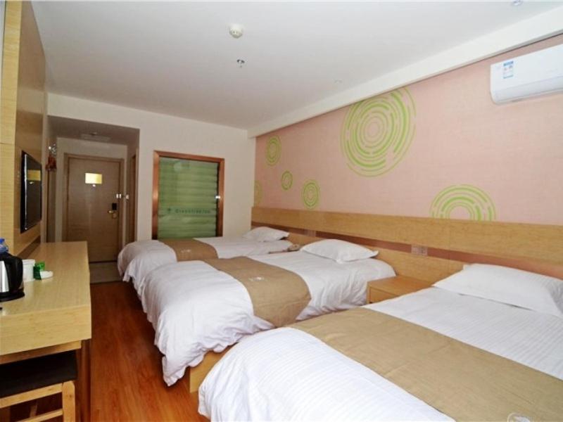 Greentree Inn Xi'An Railway Station Airport Bus Wulukou Subway Station Business Hotel Exterior foto
